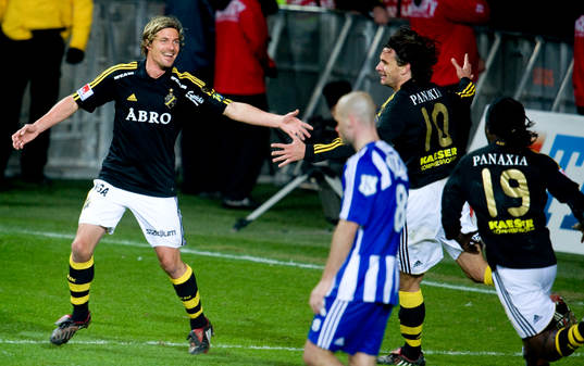 Daniel Tjernström, AIK jubel