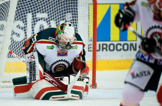 Johan Holmqvist, Målvakt