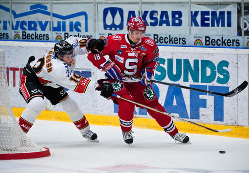 Johan Fransson, Luleå, och Linus Videll, Södertälje
