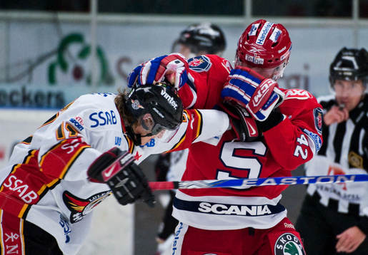 Jonathan Hedström, Luleå, och Jens Olsson, Södertälje.