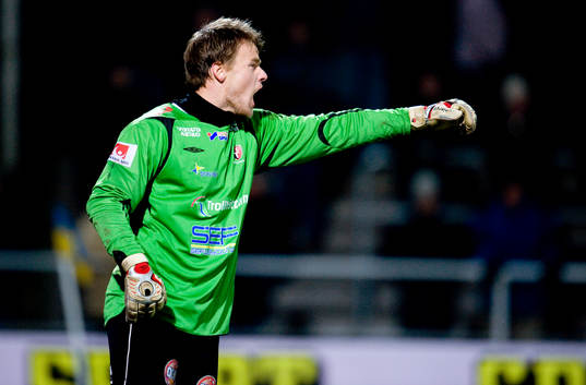 Tobias Wennergren, målvakt Trollhättan