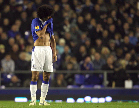 Marouane Fellaini, Everton, depp