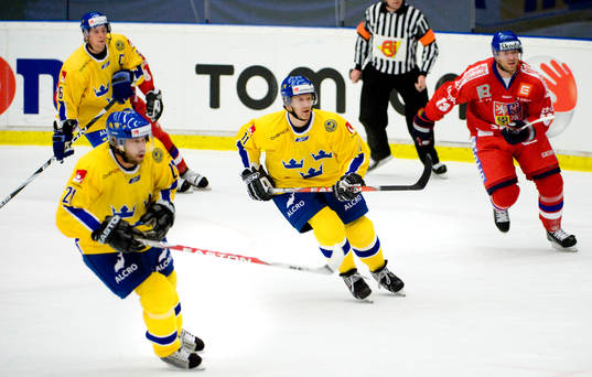 Peter Forsberg, Magnus Johansson, Johan Davidsson, Sverige,