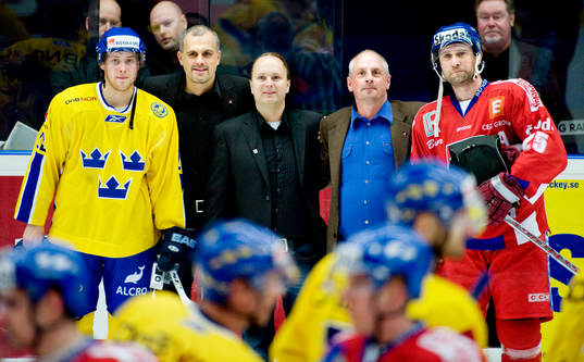 Svenska spel utser matchens lirare, Linus Omark, Sverige,
