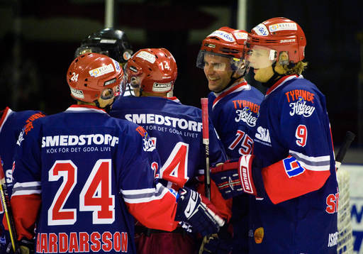 Andreas Larsson och Anders Stålberg, Tyringe, jubel