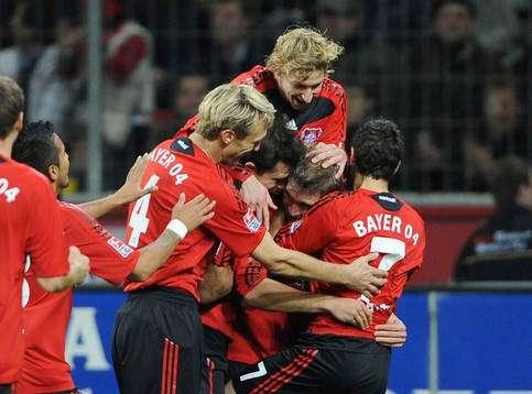 Fotboll, Bundesliga, tysk, Bayer Leverkusen - Eintracht
