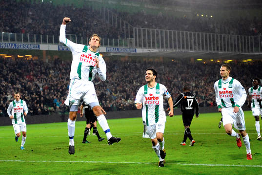 Fotboll, Eredivisie, holländsk, Groningen - Heracles