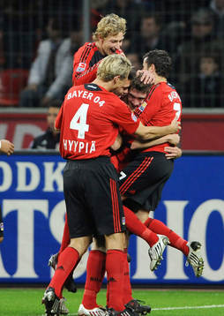 Fotboll, Bundesliga, tysk, Bayer Leverkusen - Eintracht