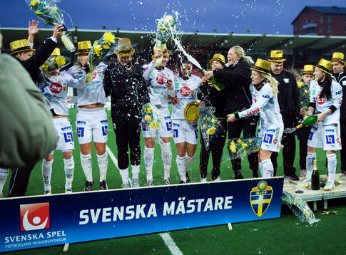 Linköping Svenska Mästare, SM-guld, jubel, glädje