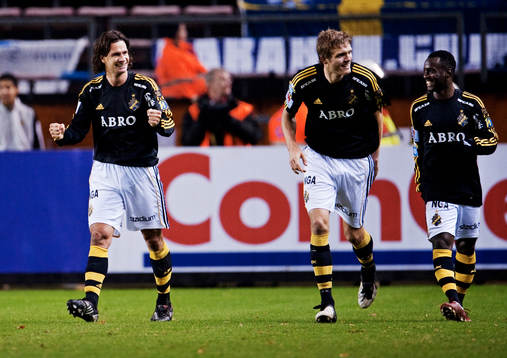 Iván Obolo, AIK, jubel