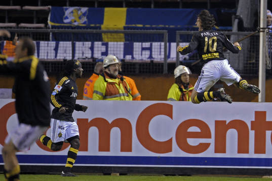 Ivan Obolo, AIK, Jubel
