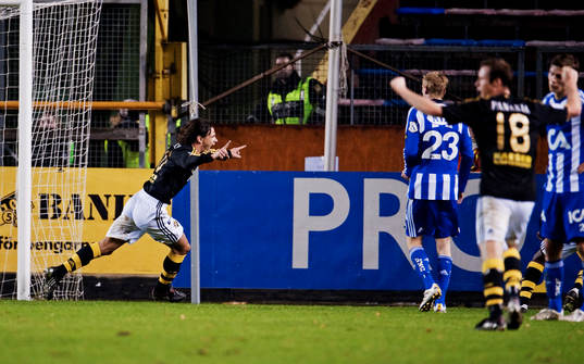 Iván Obolo, AIK, jubel
