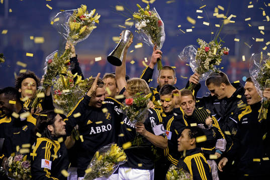 AIK, Jubel, glädje, pokal