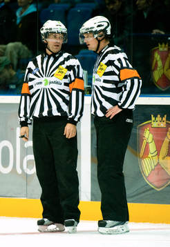 Christer Lärking och Marcus Vinnerborg, Domare