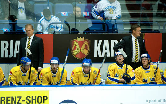 Bengt-Åke Gustafsson, Förbundskapten och Roger Rönnberg,