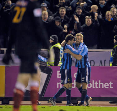 Mattias Jonson, Djurgården avgjorde och jublar
