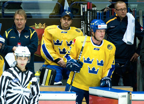 Stefan Liv, Målvakt Sverige satt på bänken sista perioden