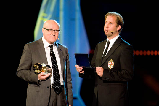 Lars-Åke Lagrell och Simon Bank