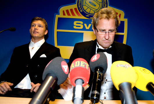 Eric Hamrén och Marcus Allbäck