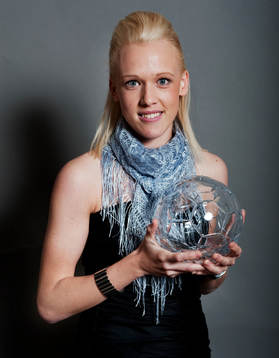 Årets anfallare, dam: Linnea Liljegärd,