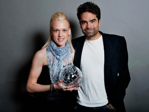 Årets anfallare, dam: Linnea Liljegärd,