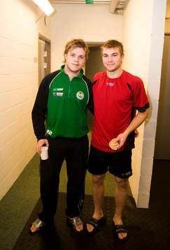Tommy Enström och Mads Bödker, Rögle