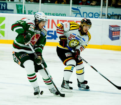 Mattias Sjögren, Rögle och Sebastian Lauritzen, Brynäs