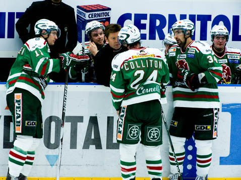 Mattias Sjögren, Gunnar Persson, tränare och Daniel