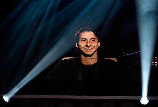 Zlatan Ibrahimovic fick guldbollen