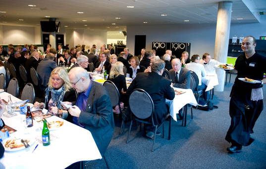 Fotboll, Fotbollsforum på Swedbank Stadion. Gästerna