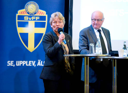 Paneldebatt om svensk fotbolls framtidsfrågor:  Susanne