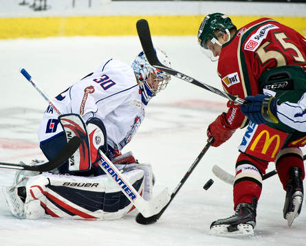 Fredrik Norrena, målvakt, Linköping, Nicklas Lasu,