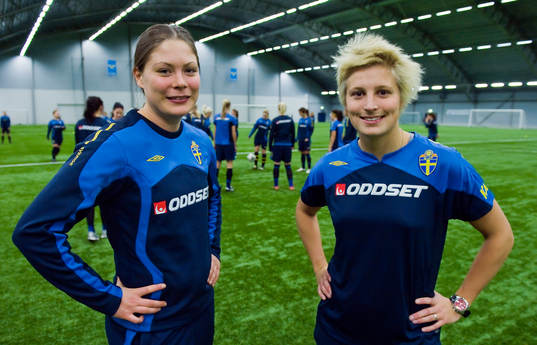 Anna Mörstam och Lisa Ek