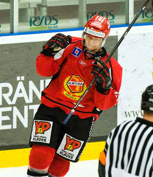Johan Andersson, Almtuna, jubel