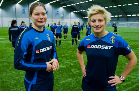 Anna Mörstam och Lisa Ek