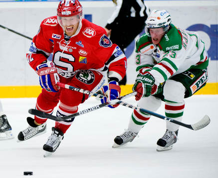 Jens Olsson, Södertälje och Simon Hjalmarsson, Rögle
