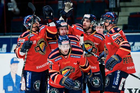 Djurgården-spelare jubel