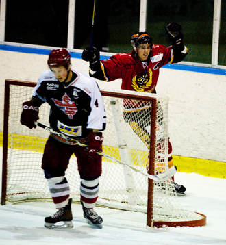 Christoffer Rosquist, Osby, jubel och Robin Johansson,