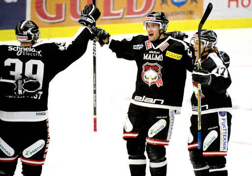 Thomas Larsson, Malmö och målskytten Anton Blomkvist,