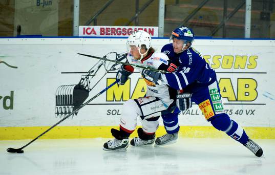 Gustav Hjalmarsson, Växjö mot Anders Selin, Sundsvall