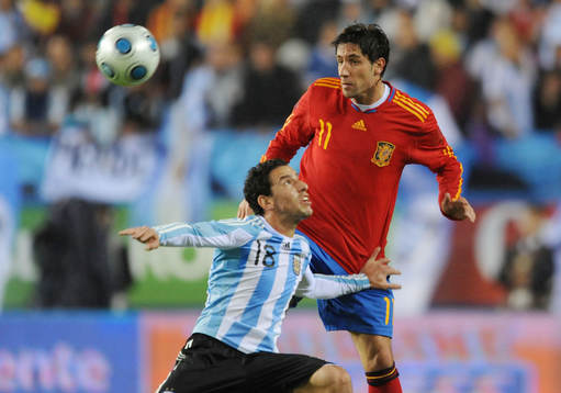 Maxi Rodriguez, Argentina och Joan Capdevila, Spanien