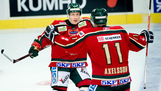Niklas Andersson, Per-Johan Axelsson, Frölunda, jubel