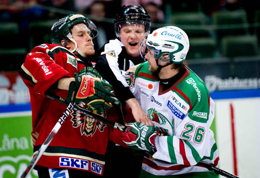 Joakim Andersson, Frölunda, Jakob Johansson, Rögle