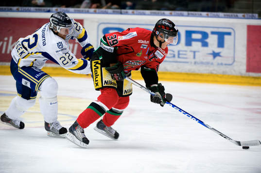 David Petrasek, HV71 drar omkull Per Svartvadet, Modo som