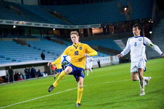 Rasmus Elm in aktion