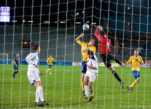 5 svenska mål, 5-0 på tavlan blev 5-1