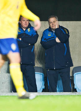 Jörgen Lennartsson och Tommy Söderberg, tränare