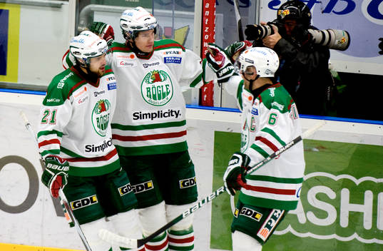 2-0 till Rögle. Jubel