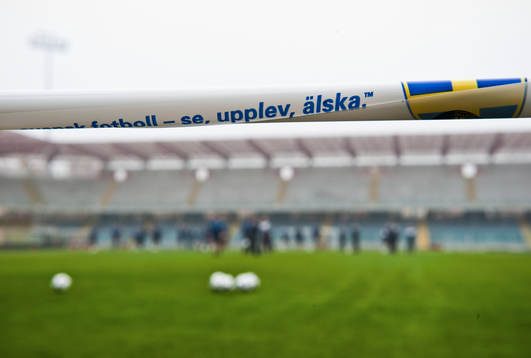 Fotboll, Sverige A, träning