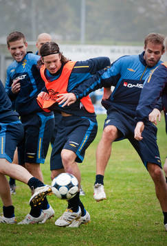 Anders Svensson, Gustav Svensson och Olof Mellberg